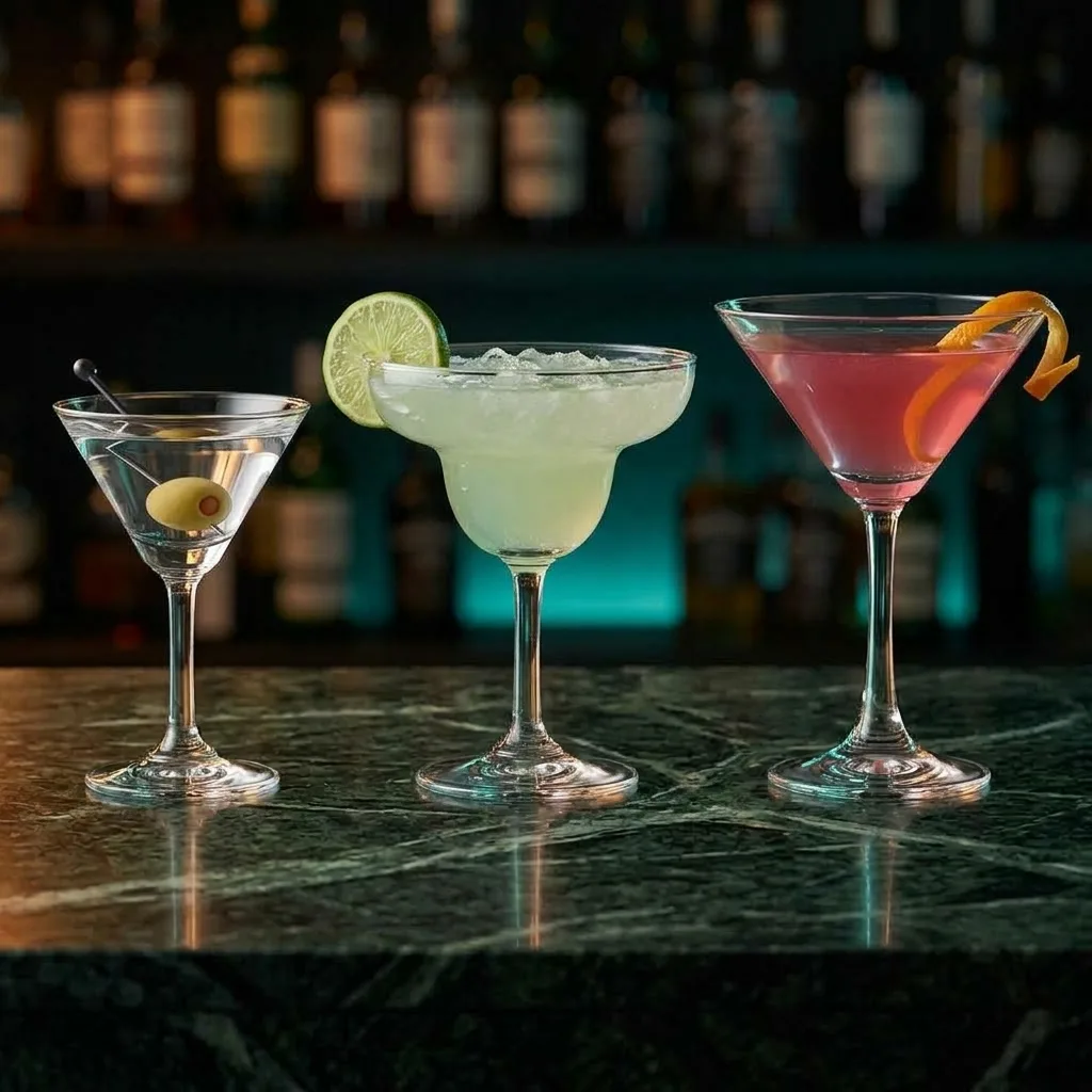 Cocktail glassware